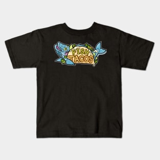 Fish Tacos Kids T-Shirt